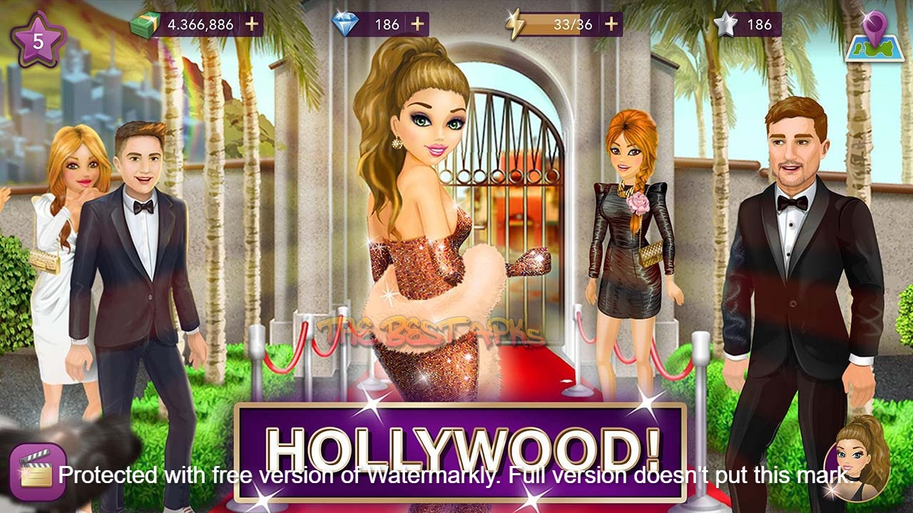 Hollywood Story MOD APK 11.2 (Free Shopping)