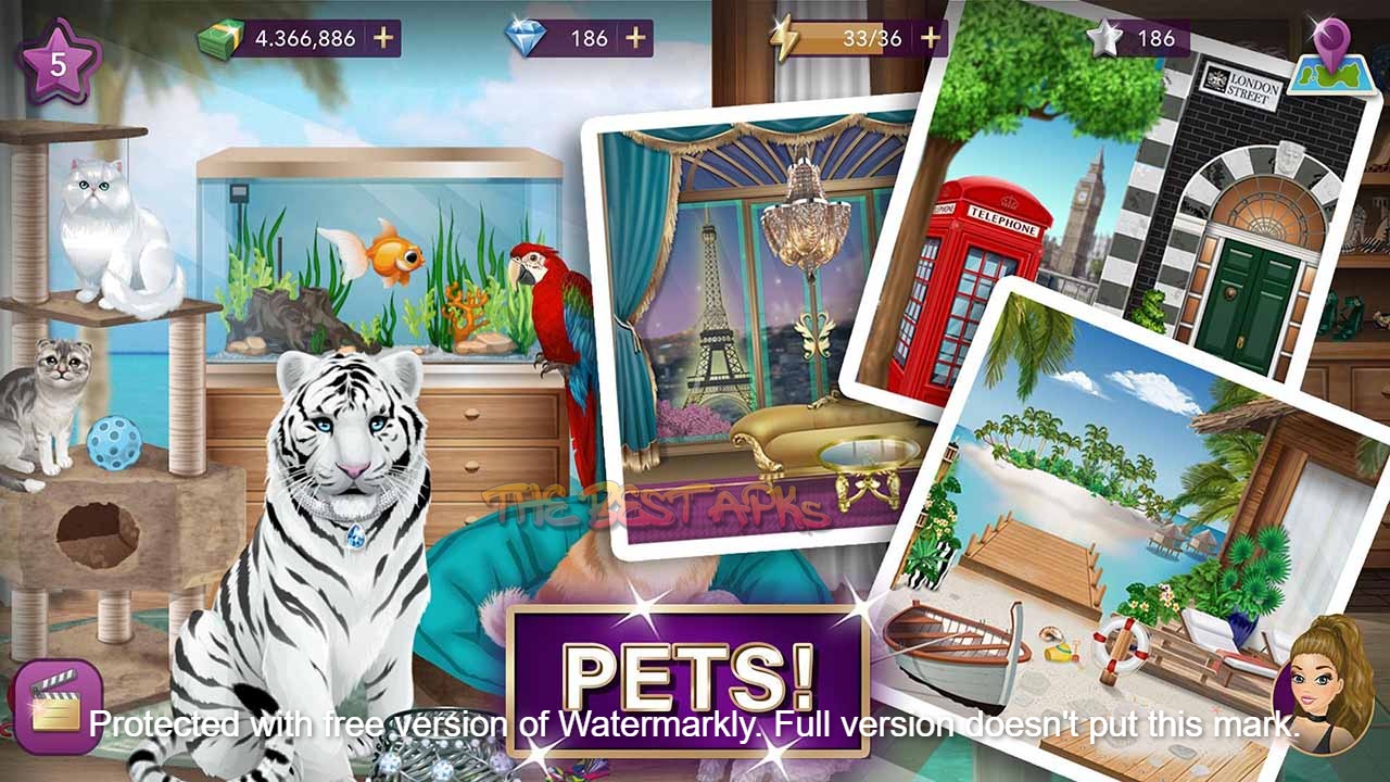 Hollywood Story MOD APK 11.2 (Free Shopping)