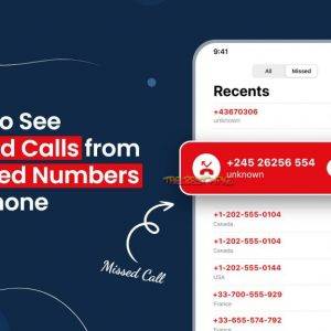 How to see missed calls from blocked numbers