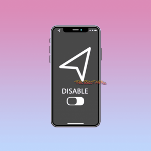 How to get rid of hollow arrow on iPhone