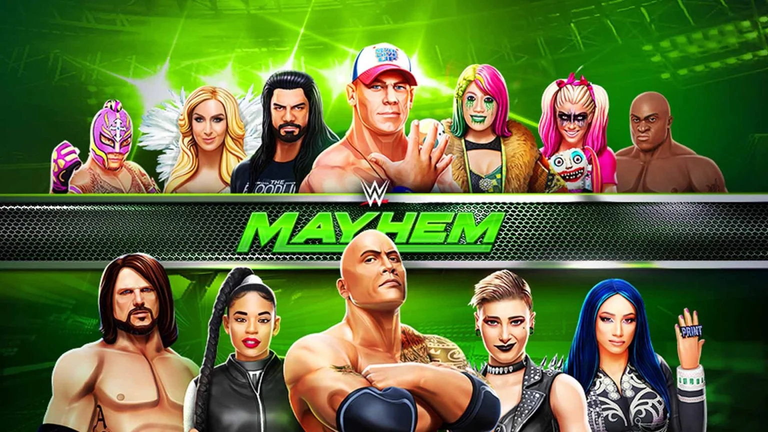 WWE Mayhem MOD APK 1.60.139 (Mod Menu)