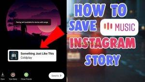 How to save Instagram story with music without posting