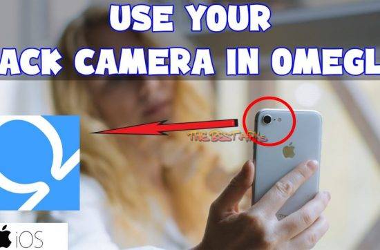 How to flip camera on Omegle iPhone