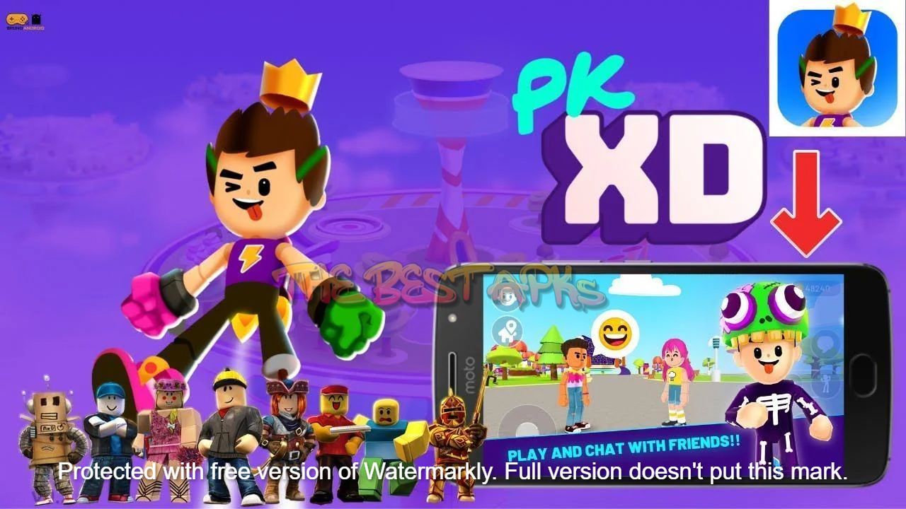 PK XD MOD APK 0.71.1 (Unlocked)