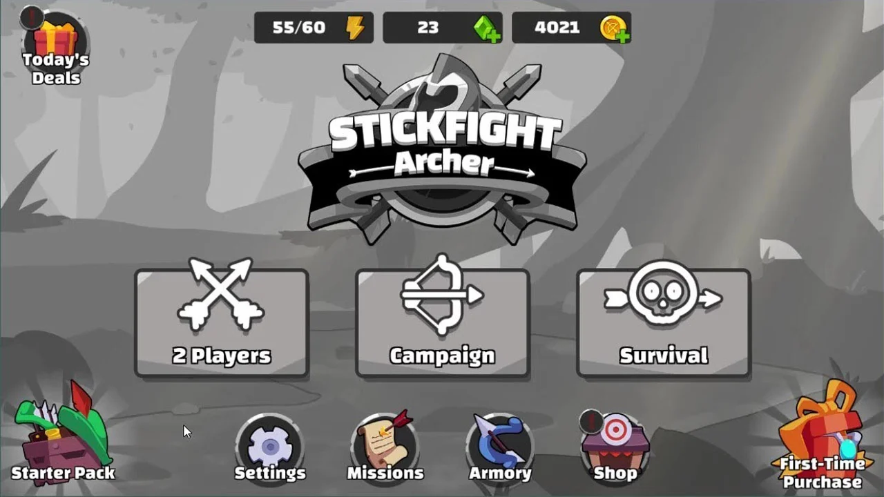 Stickfight Archer MOD APK 1.39 (Unlimited Money/Unlocked)