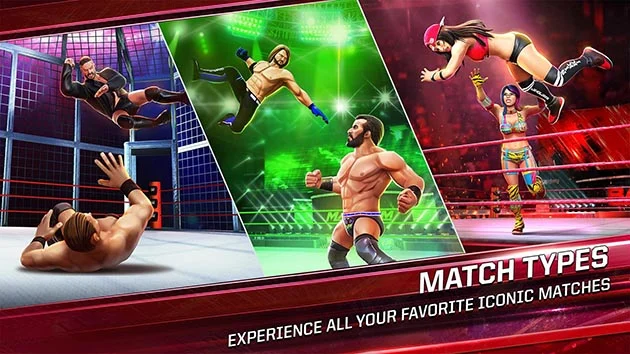 WWE Mayhem MOD APK 1.60.139 (Mod Menu)