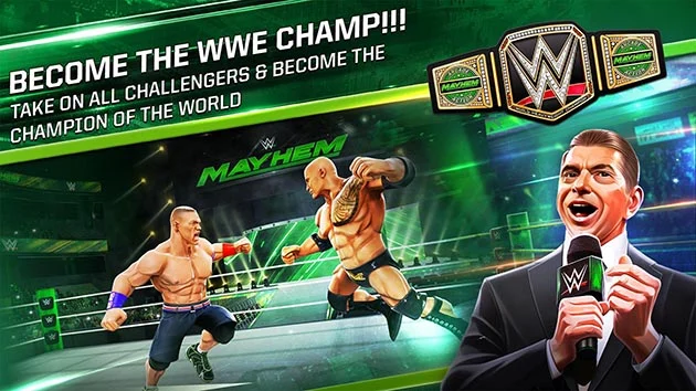 WWE Mayhem MOD APK 1.60.139 (Mod Menu)